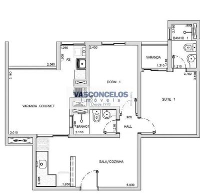 Apartamento, 2 quartos, 56 m² - Foto 4