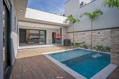 Casa de Condomínio, 3 quartos - Foto 1