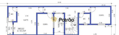 Sobrado, 3 quartos, 118 m² - Foto 2
