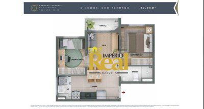 Apartamento, 2 quartos, 37 m² - Foto 4