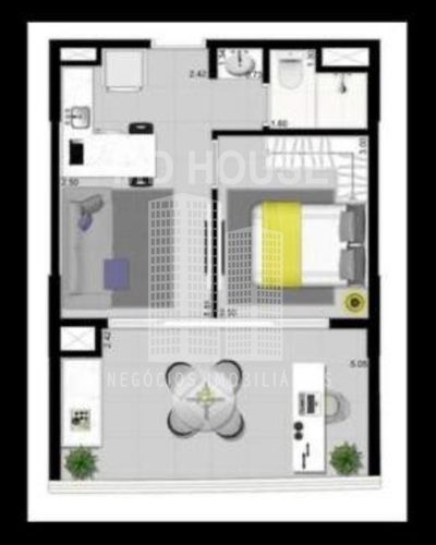 Apartamento, 1 quarto, 41 m² - Foto 4