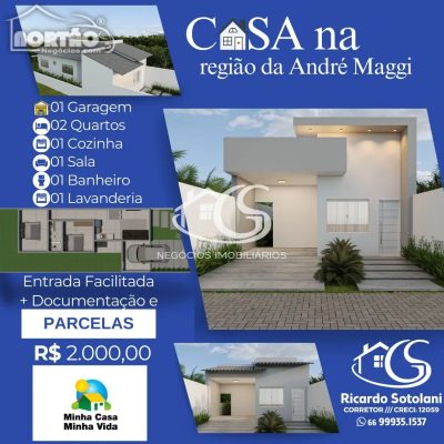 Casa, 3 quartos, 75 m² - Foto 1