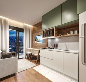 Apartamento, 2 quartos, 35 m² - Foto 2