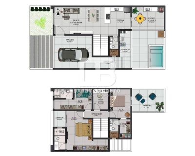 Casa de Condomínio, 4 quartos - Foto 5