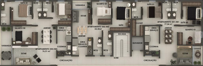 Cobertura, 3 quartos, 113 m² - Foto 3