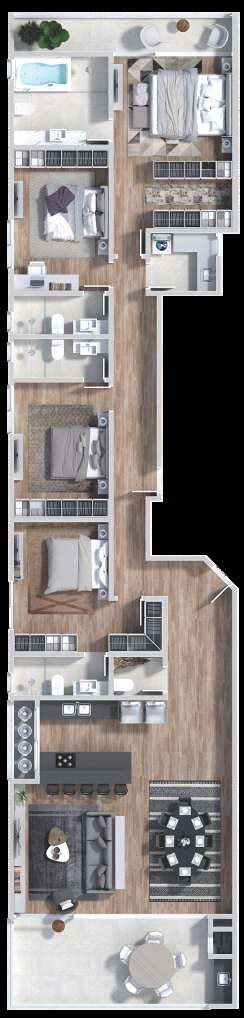 Apartamento, 4 quartos, 490 m² - Foto 2