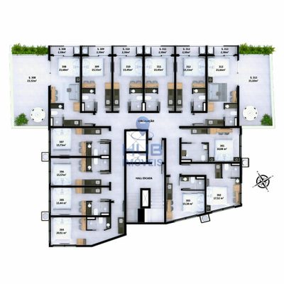 Kitnet-Studio, 18 m² - Foto 3