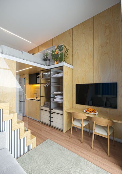 Apartamento, 1 quarto, 20 m² - Foto 3