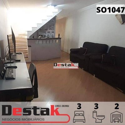 Sobrado, 3 quartos, 170 m² - Foto 1