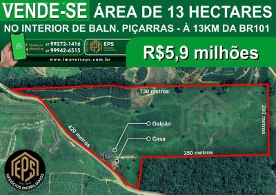 Chácara, 13 hectares - Foto 2