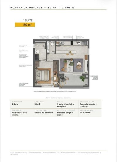 Apartamento, 1 quarto, 25 m² - Foto 3
