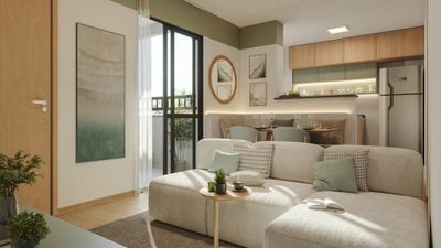 Apartamento, 2 quartos, 43 m² - Foto 3