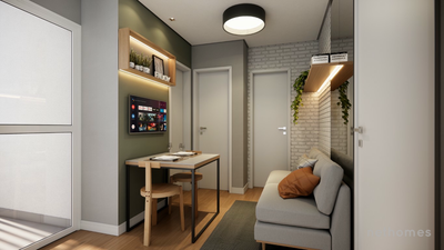 Apartamento, 1 quarto, 34 m² - Foto 3