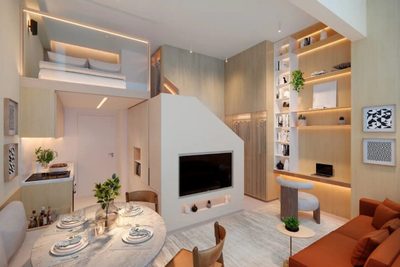 Apartamento, 1 quarto, 29 m² - Foto 1