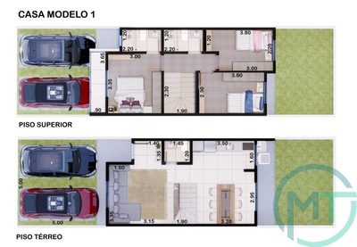 Sobrado, 3 quartos, 82 m² - Foto 2