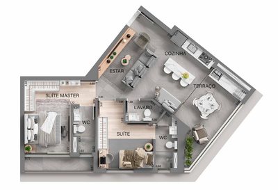 Apartamento, 2 quartos, 74 m² - Foto 4