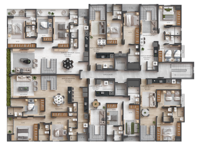 Cobertura, 4 quartos, 225 m² - Foto 2