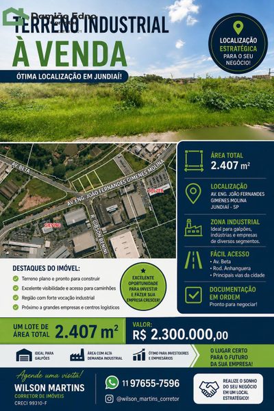 Terreno, 2407 m² - Foto 3
