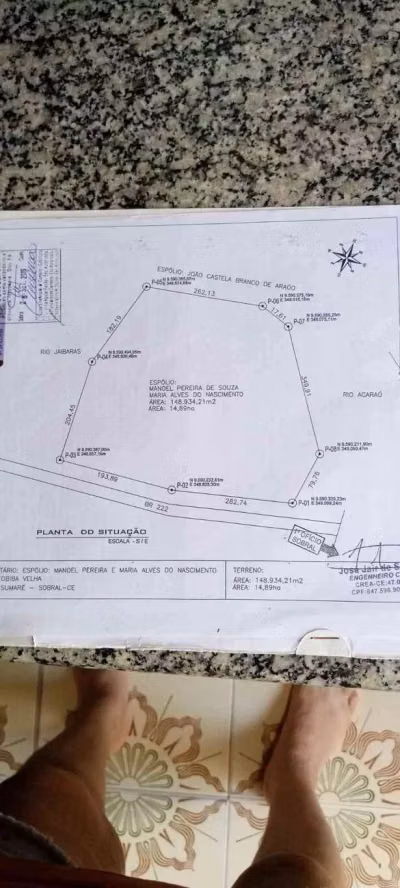 Terreno, 15 hectares - Foto 1