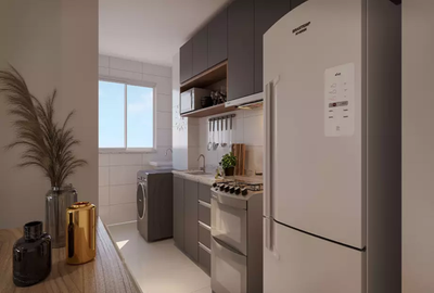 Apartamento, 2 quartos, 46 m² - Foto 4