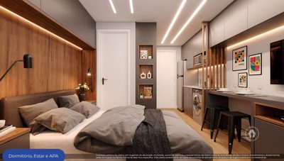 Apartamento, 2 quartos, 17 m² - Foto 4