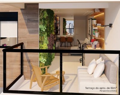 Apartamento, 3 quartos, 61 m² - Foto 5