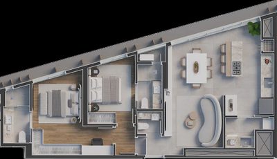 Apartamento, 3 quartos, 116 m² - Foto 3