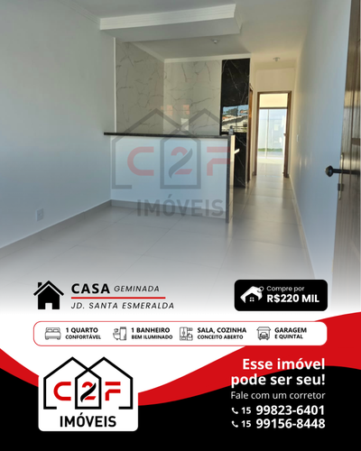 Casa, 1 quarto - Foto 1
