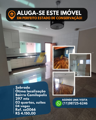 Sobrado, 3 quartos, 197 m² - Foto 1