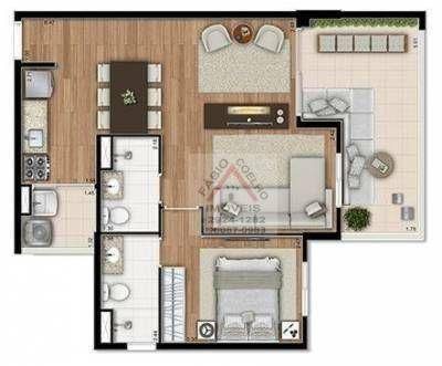 Apartamento, 2 quartos, 65 m² - Foto 4