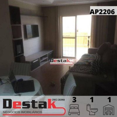 Apartamento, 3 quartos, 77 m² - Foto 2