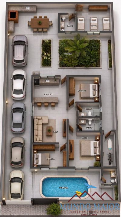 Casa, 4 quartos, 372 m² - Foto 2