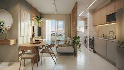 Apartamento, 2 quartos, 45 m² - Foto 2