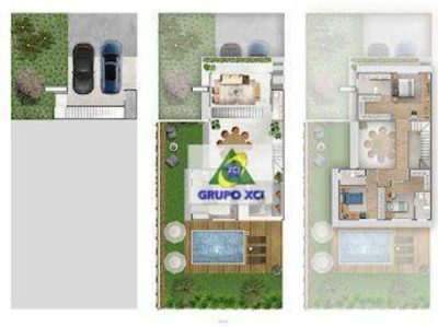 Casa de Condomínio, 3 quartos - Foto 2