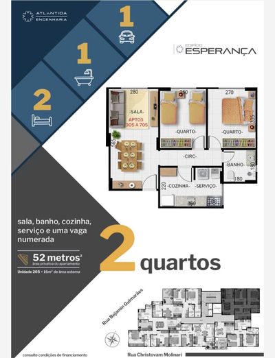 Apartamento, 2 quartos, 62 m² - Foto 4