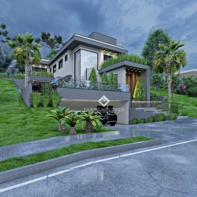 Casa, 5 quartos, 410 m² - Foto 1