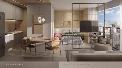 Apartamento, 1 quarto, 25 m² - Foto 4