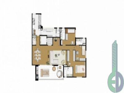 Apartamento, 2 quartos, 155 m² - Foto 3