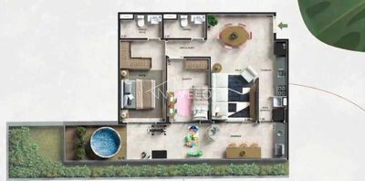 Apartamento, 2 quartos, 100 m² - Foto 3