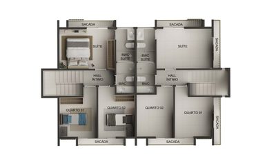 Casa de Condomínio, 3 quartos - Foto 5