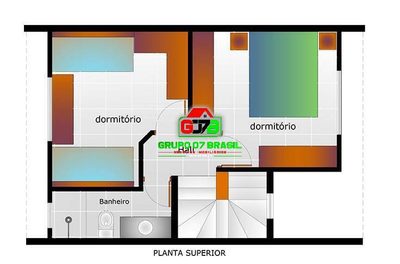 Casa, 2 quartos, 62 m² - Foto 4
