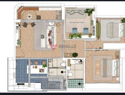Apartamento, 3 quartos, 96 m² - Foto 3