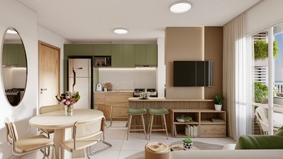 Apartamento, 2 quartos, 54 m² - Foto 2