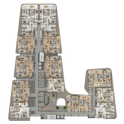 Cobertura, 3 quartos, 234 m² - Foto 2