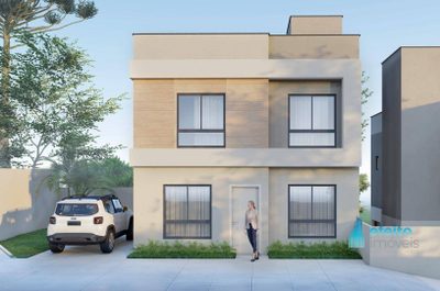 Sobrado, 3 quartos, 95 m² - Foto 1