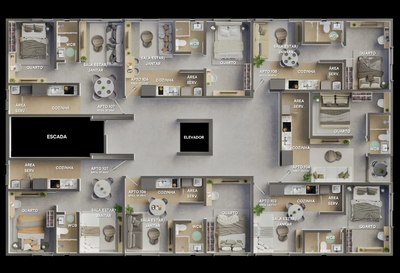 Apartamento, 1 quarto, 43 m² - Foto 3