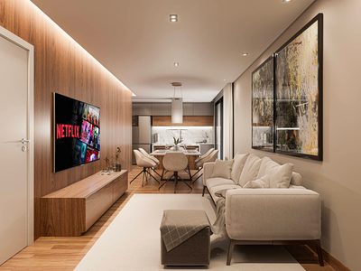 Apartamento, 3 quartos, 80 m² - Foto 2