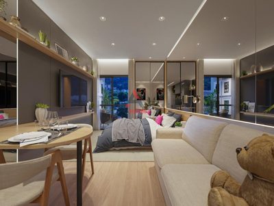 Apartamento, 1 quarto, 27 m² - Foto 3