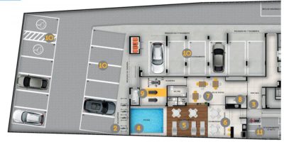 Apartamento, 2 quartos, 44 m² - Foto 2