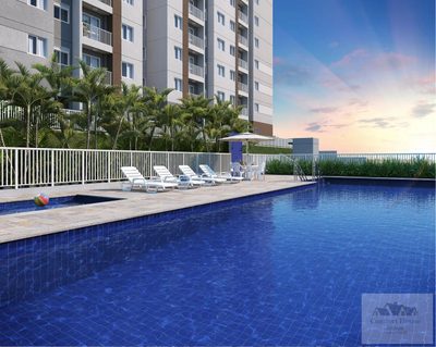 Apartamento, 2 quartos, 44 m² - Foto 2